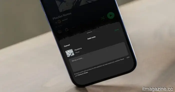 Le Note delle Playlist di Spotify rendono più facile aggiungere contesto alle tue scelte preferite.