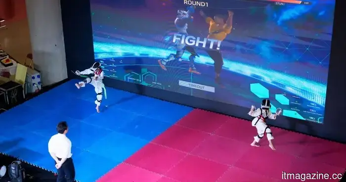 El taekwondo virtual suena como un truco hasta que resuelve el mayor miedo de los deportes de combate.