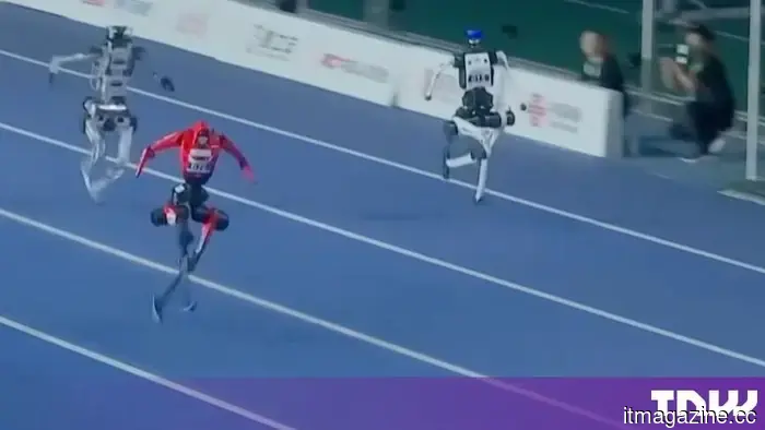 Un robot umanoide ha appena battuto il record dei 100 metri di Usain Bolt, e i robotici non sono impressionati per una buona ragione.