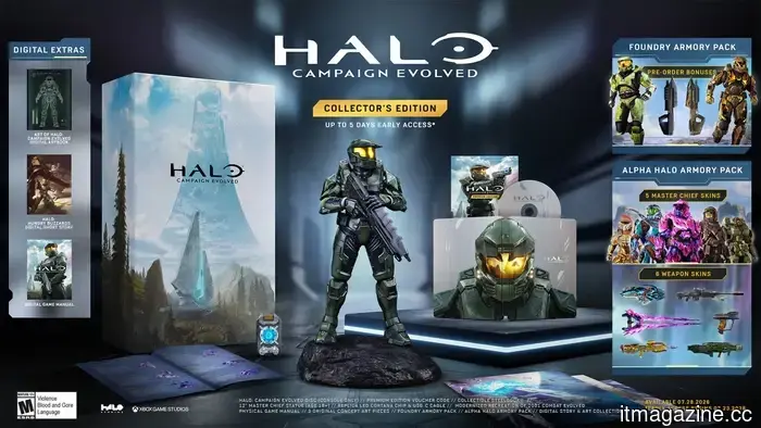 You can now place a pre-order for Halo: Campaign Evolved, and it's coming sooner than you might expect.