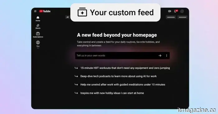 Домашняя лента YouTube становится тем, чем вы хотите, чтобы она была