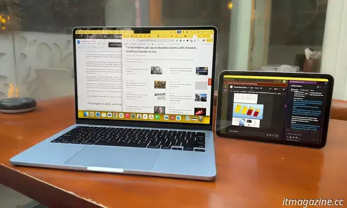 The iPad is the best external display I've used alongside a MacBook.