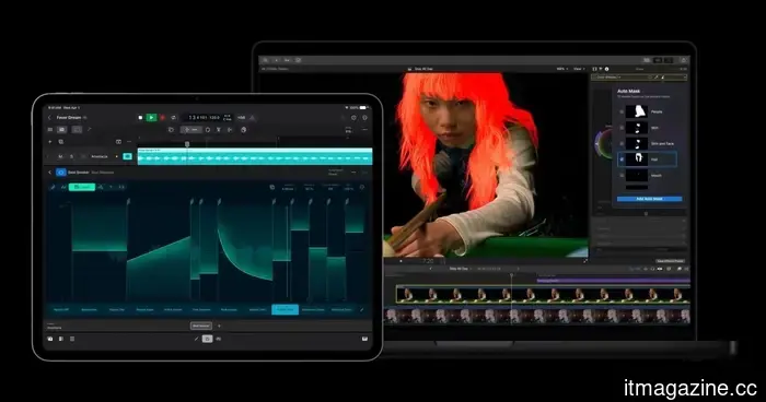Apple's Creator Studio incorporates AI features into Final Cut Pro, Logic Pro, and Pixelmator Pro.
