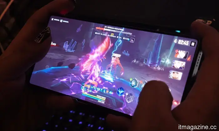 I attempted to convert the Red Magic 11S Pro into a handheld gaming device, and it functioned remarkably well.