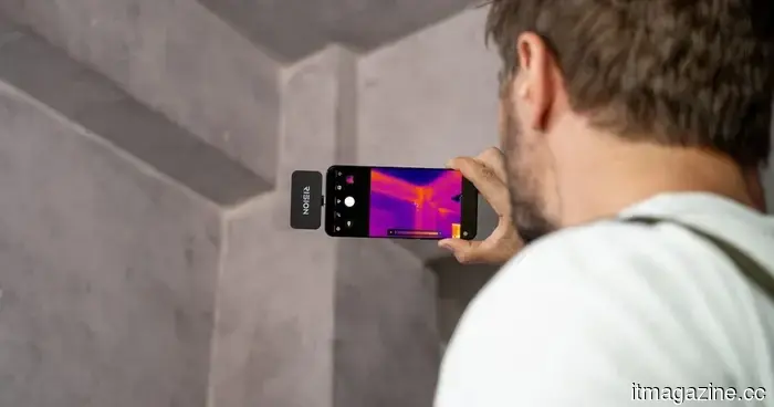 Le nuove fotocamere tascabili di RISION trasformano il tuo telefono in un utile strumento di imaging termico.