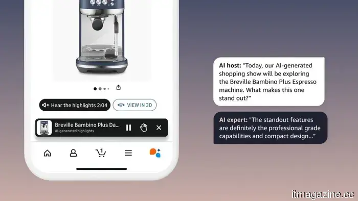 Amazon now allows you to engage in a genuine conversation with AI while browsing for products.