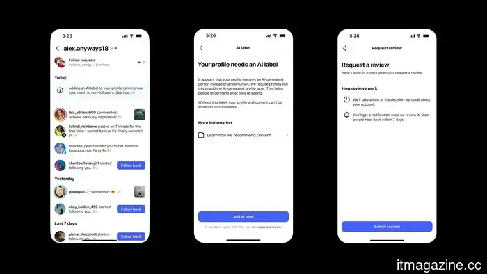 Instagram will restrict the visibility of AI influencers who do not include an AI-generated label on their profiles.
