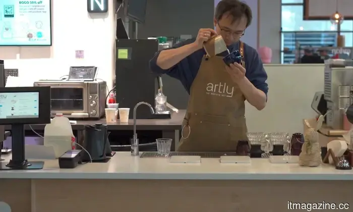 This robotic barista aims to transform award-winning coffee into a business that can grow.
