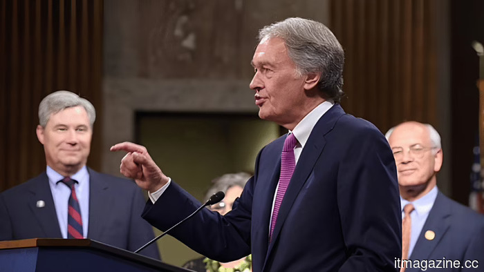 Ed Markey's legislation on AI accountability challenges Big Tech.