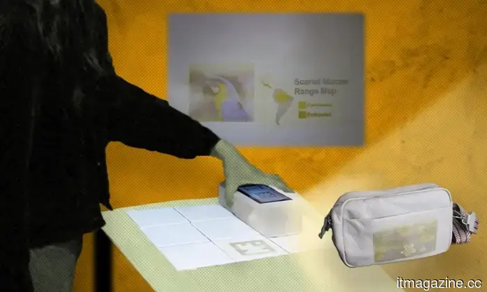 Il proiettore portatile del MIT trasforma qualsiasi superficie in una tela di design con inchiostro invisibile.