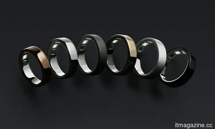 Oura Ring 5 is 40% more compact and features its most scratch-resistant design to date.