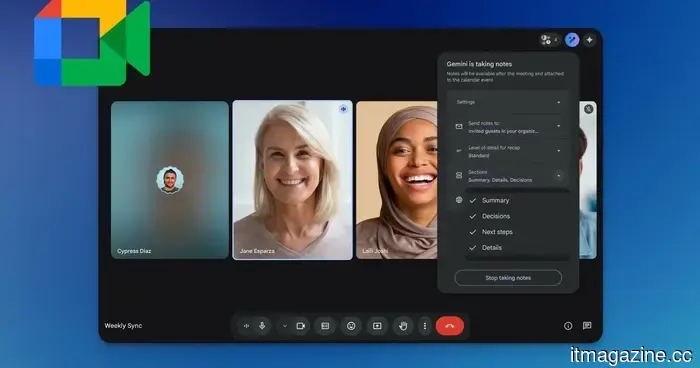 Il registratore di note AI di Google Meet è appena diventato molto migliore e meno opprimente.