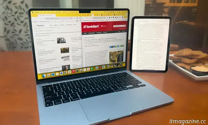 The iPad is the best external display I've used alongside a MacBook.
