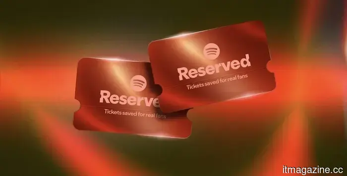 Ваши самые прослушиваемые исполнители на Spotify могут предоставить вам ранний доступ к билетам на их туры.