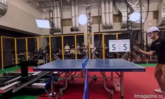 Sony's table tennis robot prompted me to consider the implications of AI having a physical form.