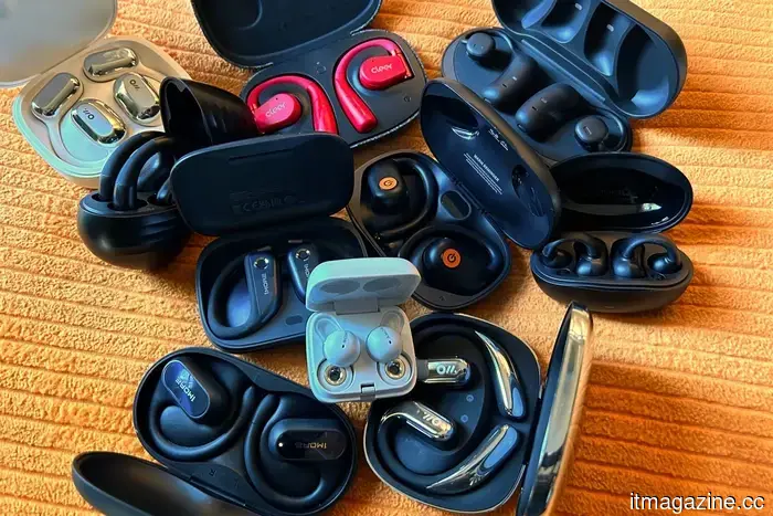 Open-ear earbuds are the latest headphones for those seeking plausible deniability.