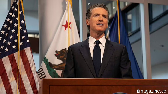 California will impose a tax on downloaded software for the first time as a component of a $351.7 billion budget agreement.