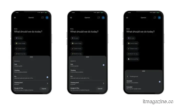 Google Gemini’s updated thinking level allows you to increase its cognitive abilities.