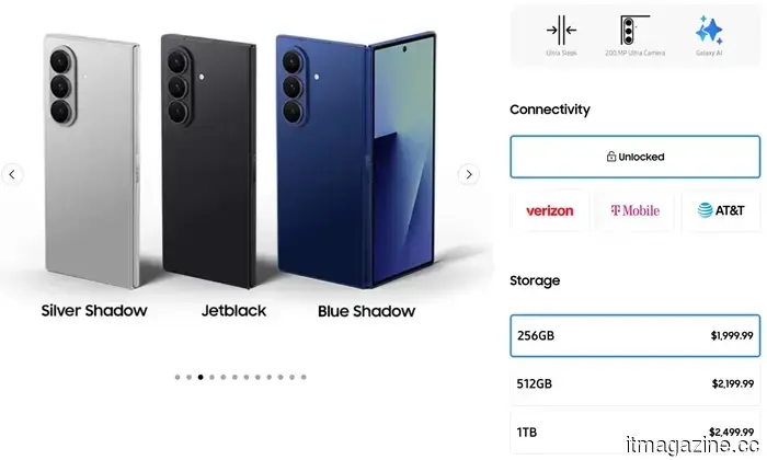 За несколько месяцев до ожидаемого запуска Fold 8, Fold 7 подорожает в США.