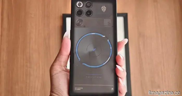 I attempted to convert the Red Magic 11S Pro into a handheld gaming device, and it functioned remarkably well.