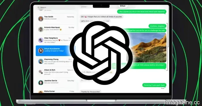 ChatGPT is now capable of reading your Apple Messages conversations on Mac.