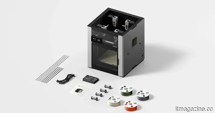 How LightMake is innovating desktop 3D printing with four separate printheads.