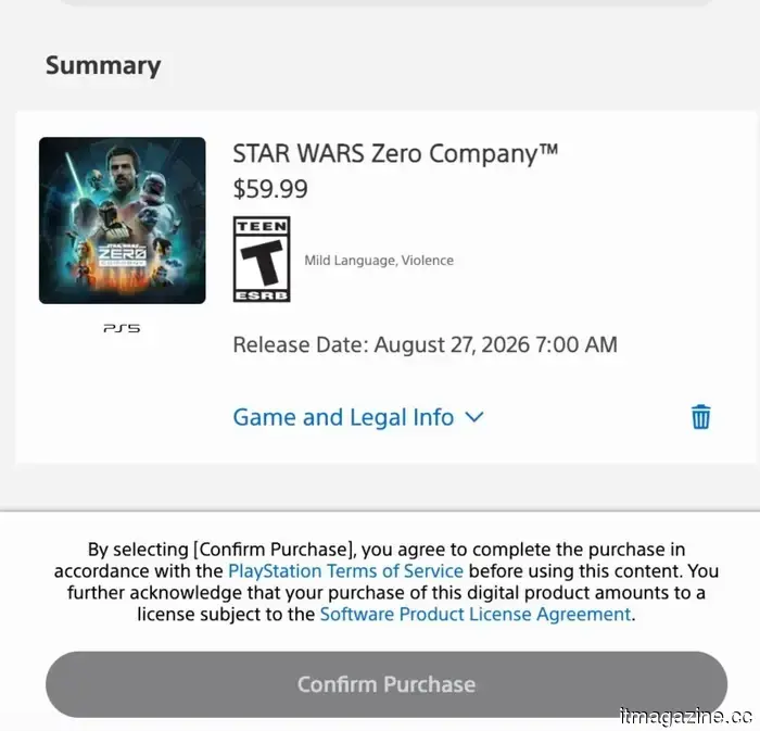 Sony's argument in response to a lawsuit regarding digital ownership is that users are aware they do not truly own their games.