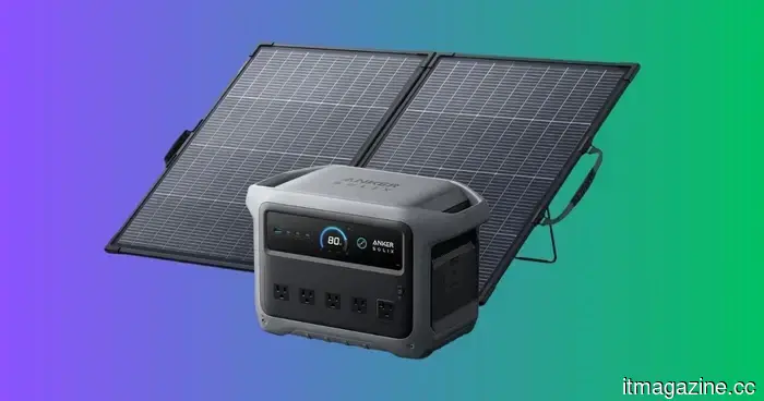One of the top deals on portable solar generators currently is the Anker SOLIX C1000 Gen 2, which includes a 200W panel for $699.