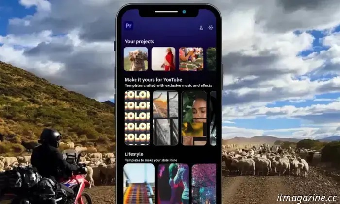 Adobe Premiere en iOS ahora te ofrece un espacio dedicado para crear Shorts llamativos.