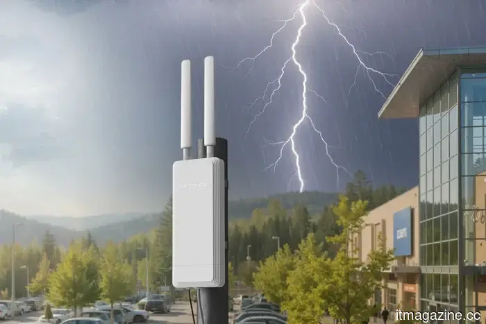 Netcraze ha presentato Stellar 6 - un punto di accesso Wi Fi 6 per esterni con supporto PoE