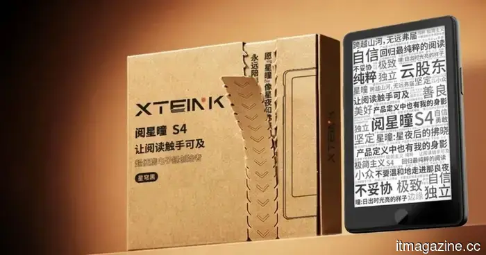 El último lector de libros electrónicos de Xteink lleva Android a una pantalla de bolsillo que se acopla a tu teléfono.