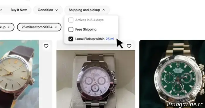 Shopping on eBay is becoming simpler thanks to convenient shipping features.