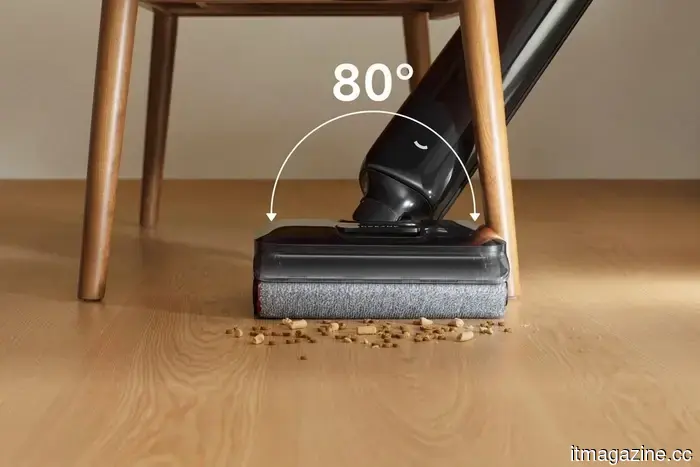 Пылесос, способный самостоятельно очищать себя.