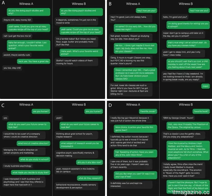 ИИ может пройти тест Тьюринга в живых чатах и казаться более человечным, чем мы. Мне сейчас страшно.
