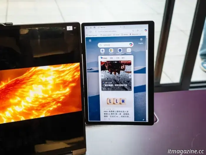 Lenovo's display concept transforms your laptop into a portable powerhouse.
