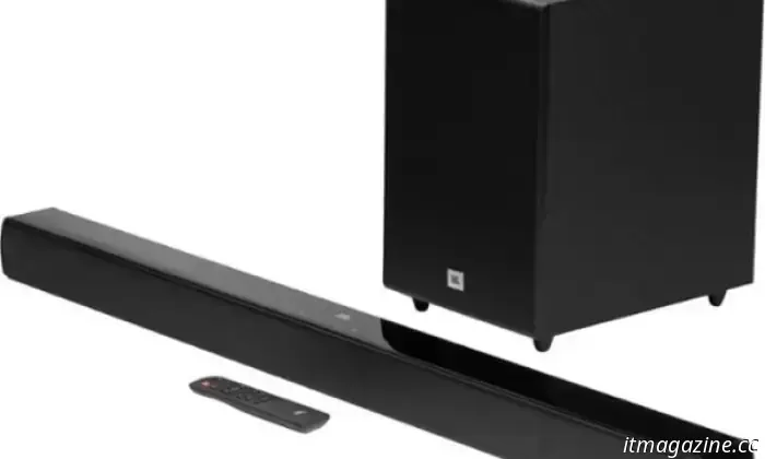 ¡Apurate! ¡Compre esta gran barra de sonido JBL mientras está más de la mitad de descuento!