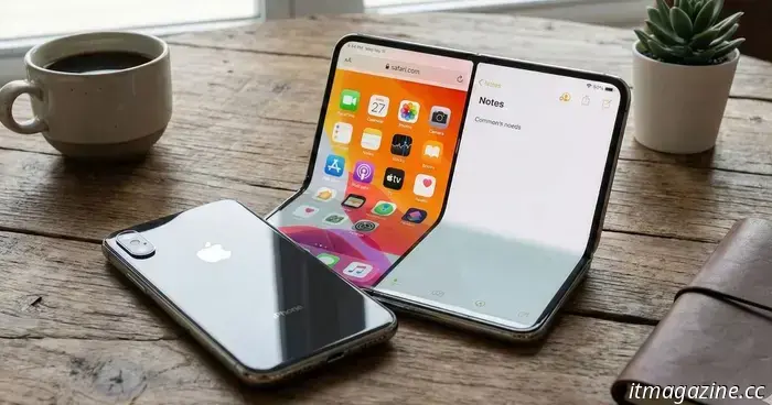 Leak about the foldable iPhone suggests notable engineering and a design reminiscent of the iPhone X.