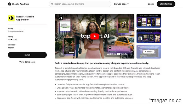 The top 10 mobile app builders for e-commerce aimed at mid-market and enterprise brands.