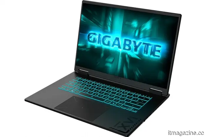 New GIGABYTE GAMING A16 with RTX 50 graphics cards