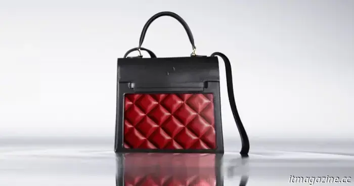 Эта роскошная сумочка оснащена OLED‑экраном, чтобы сочетаться с вашим нарядом.