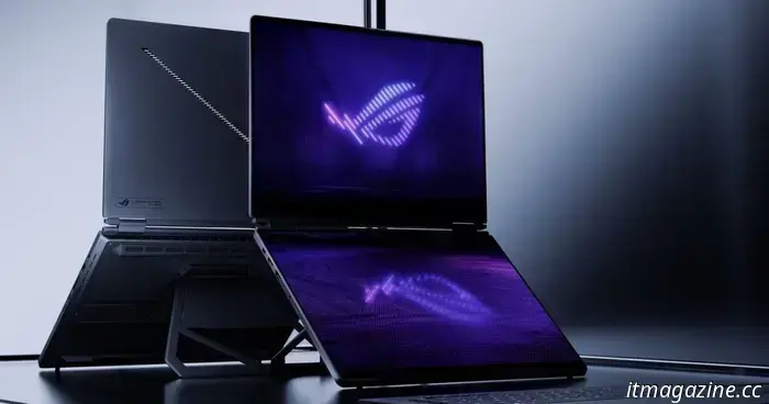 Asus packed two 120Hz OLED displays into its ROG Zephyrus Duo gaming laptop.