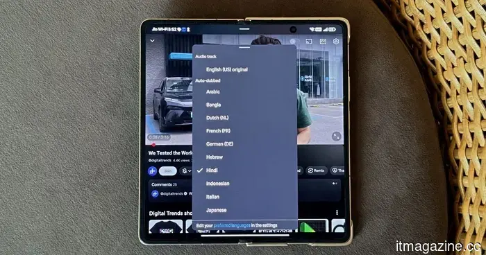 YouTube's auto-dubbing lacks a vital option: a way to turn it off.