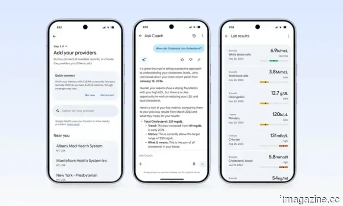 Google Health introduces a quicker method for sharing your medical history with physicians.