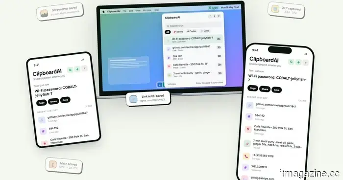 This cross-device clipboard application resolves the copy-and-paste issues I frequently encounter on my Mac.