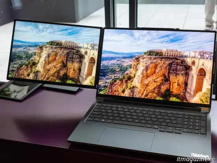 Lenovo's display concept transforms your laptop into a portable powerhouse.