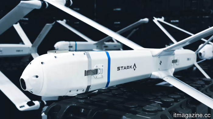 Berlin's Stark is securing €300M at a valuation of €2.5B. The kamikaze drone manufacturer was established 18 months ago.