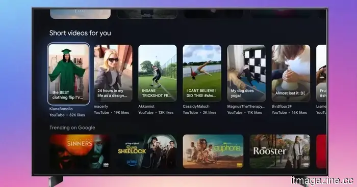 Your Google TV experience is set to become hectic with the introduction of a dedicated YouTube Shorts feed.