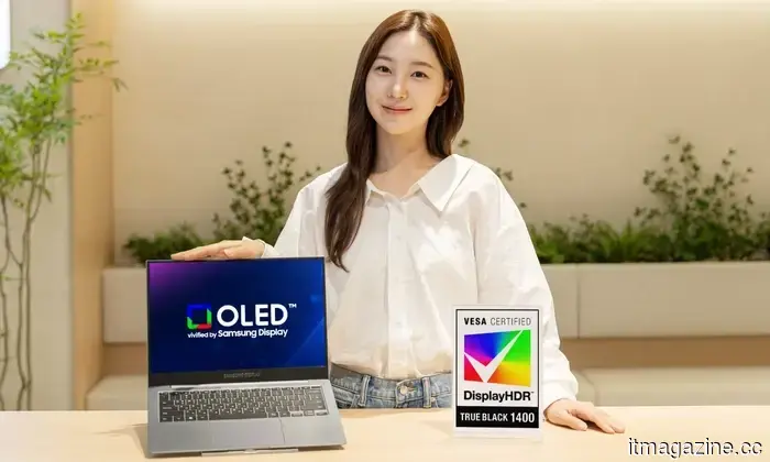 Новые OLED-экранные панели ноутбуков Samsung стали значительно ярче, и они также будут служить дольше.
