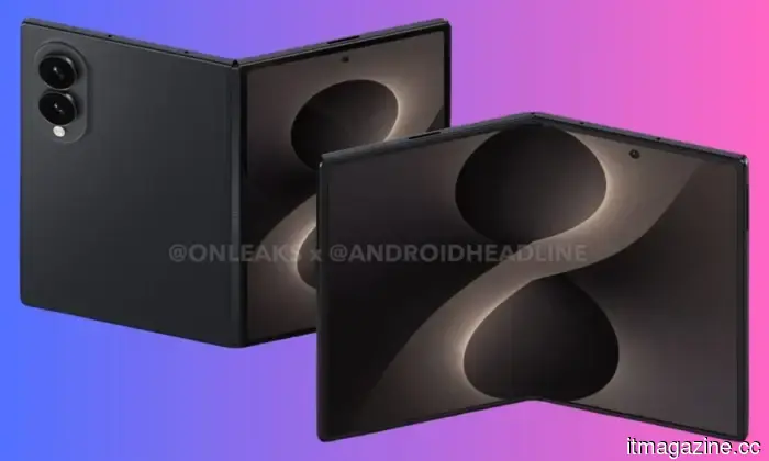 This might be our first glimpse of Samsung's forthcoming Galaxy Z Fold 8 Wide.