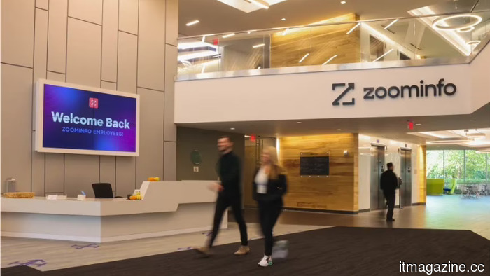 ZoomInfo's stock fell by 29% following a reduction in guidance and a restructuring plan that will eliminate 600 jobs, as artificial intelligence reshapes the pricing of B2B sales intelligence.